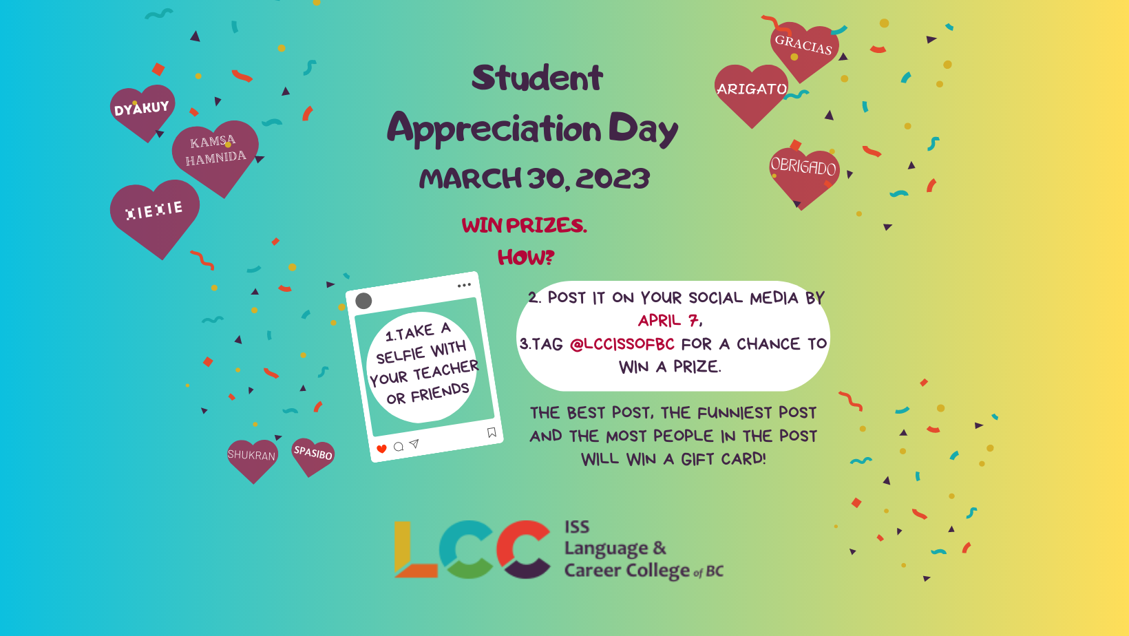 Student Appreciation Day, March 30, 2023