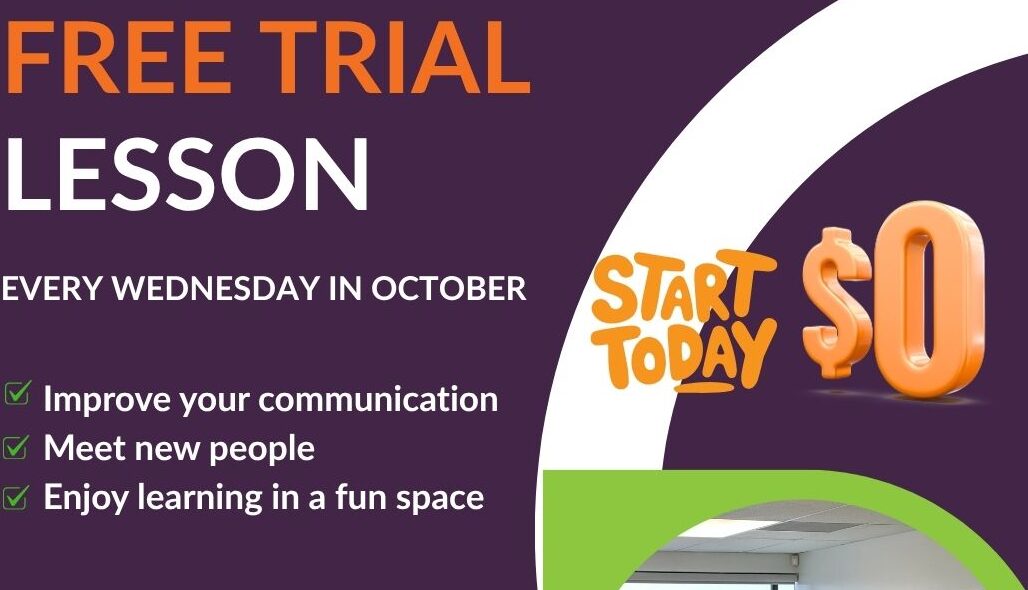 Join Our Free Trial Lessons This October!
